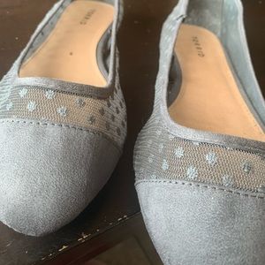 Torrid flats size 10 Grey mesh like new